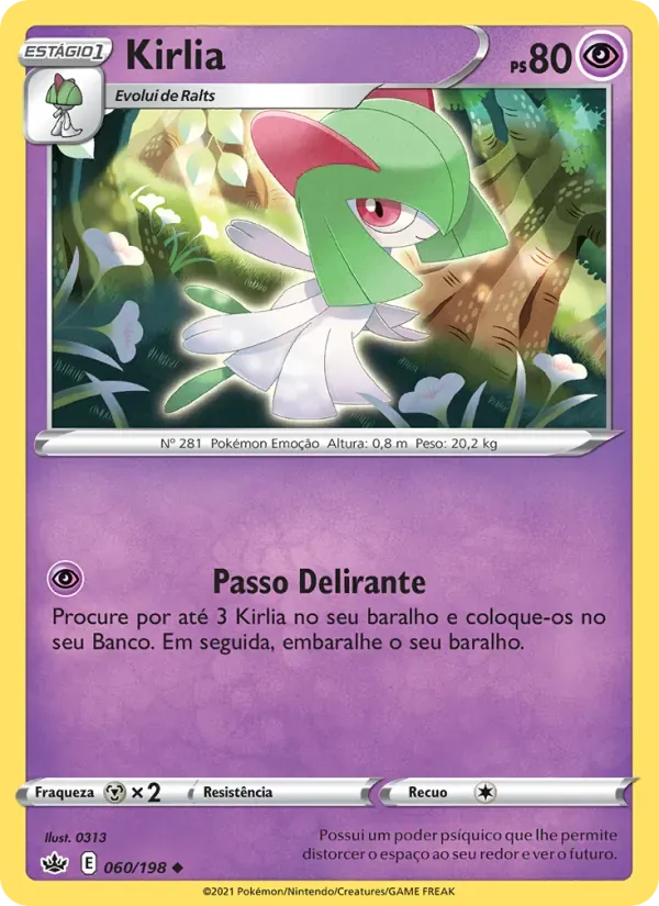 Kirlia 60/198 Reinado Arrepiante