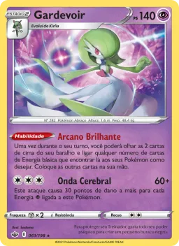 Gardevoir 61 Reinado Arrepiante