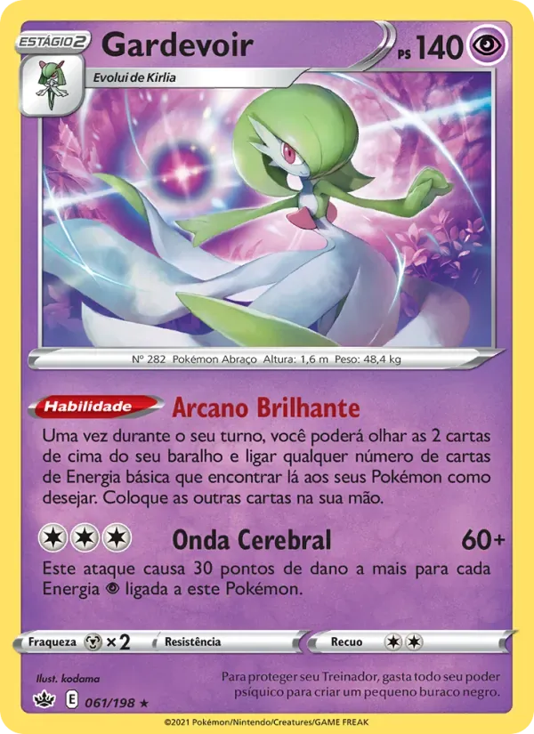 Gardevoir 61/198 Reinado Arrepiante