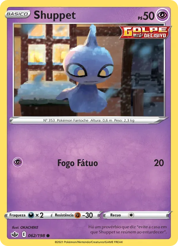 Shuppet 62/198 Reinado Arrepiante