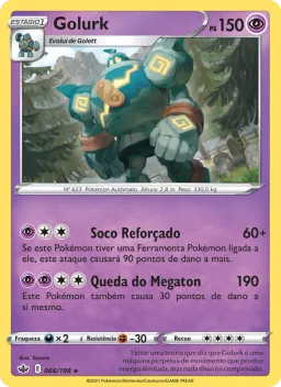 Golurk 66 Reinado Arrepiante