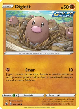 Diglett 76 Reinado Arrepiante