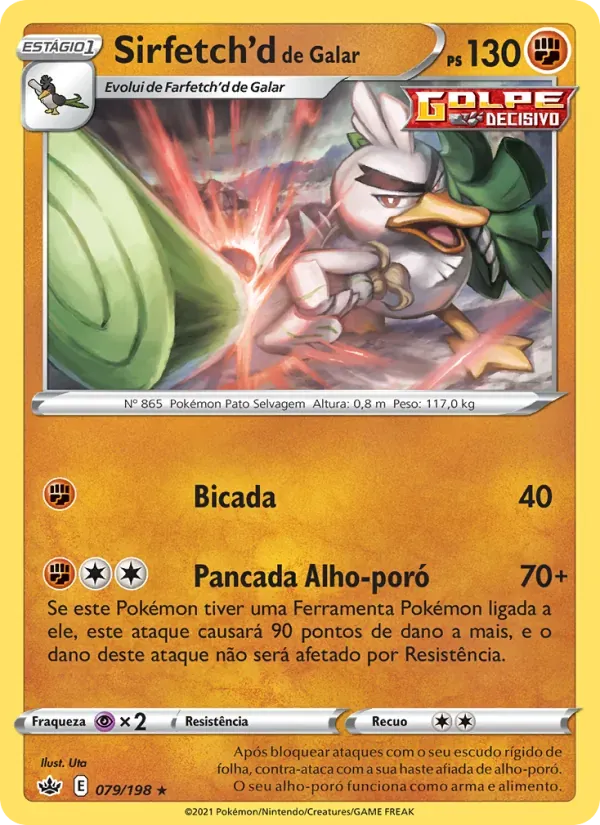 Sirfetch'd de Galar 79/198 Reinado Arrepiante
