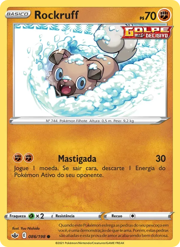 Rockruff 86/198 Reinado Arrepiante