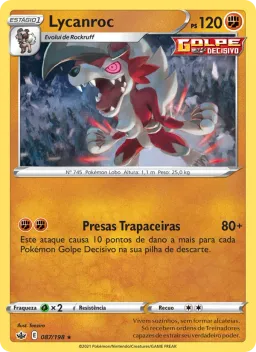 Lycanroc 87 Reinado Arrepiante