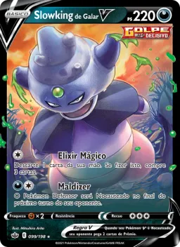 Slowking de Galar V 99 Reinado Arrepiante