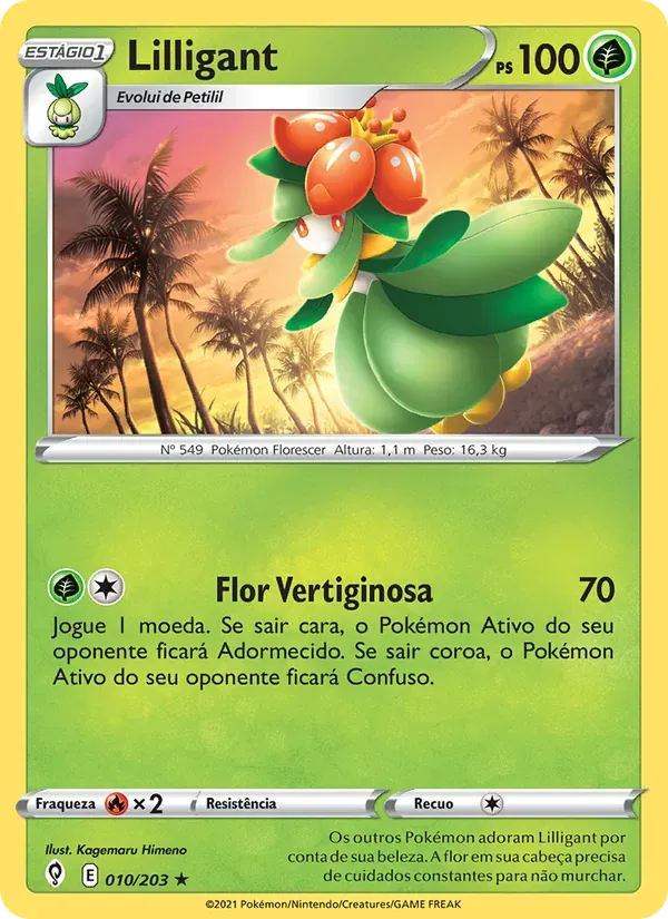 Lilligant 10/203 Céus em Evolução
