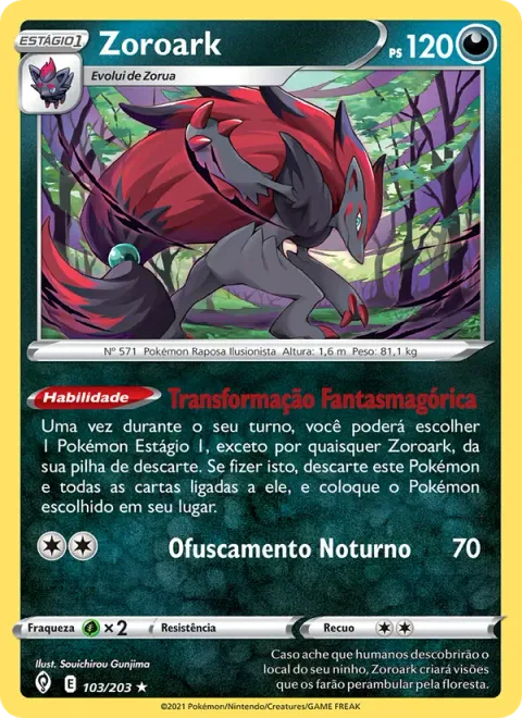 Zoroark 103/203