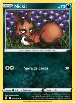 Nickit 104 Céus em Evolução