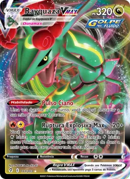 Rayquaza VMAX 111 Céus em Evolução