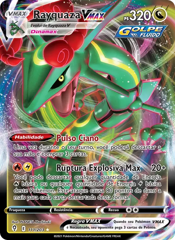 Rayquaza VMAX 111/203 Céus em Evolução