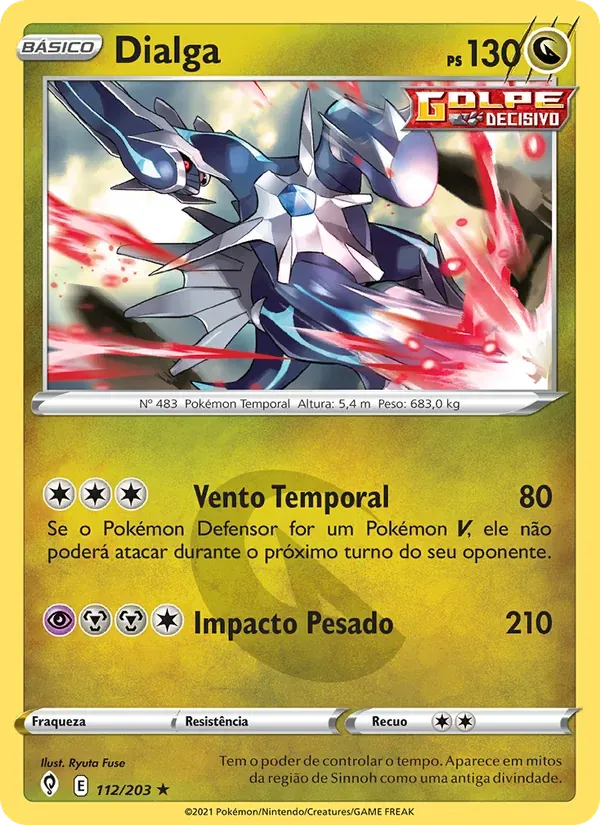 Dialga 112/203 Céus em Evolução