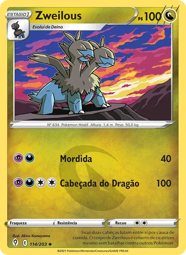 Zweilous 114/203 Céus em Evolução