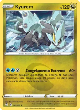 Kyurem 116 Céus em Evolução