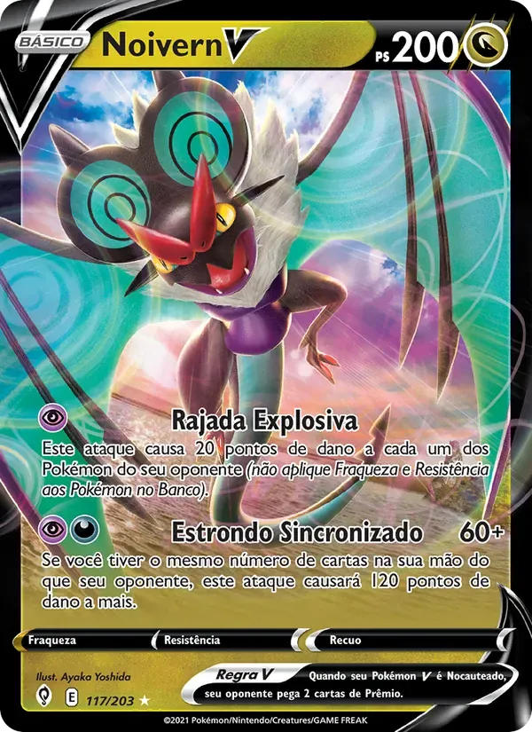 Noivern V 117/203 Céus em Evolução