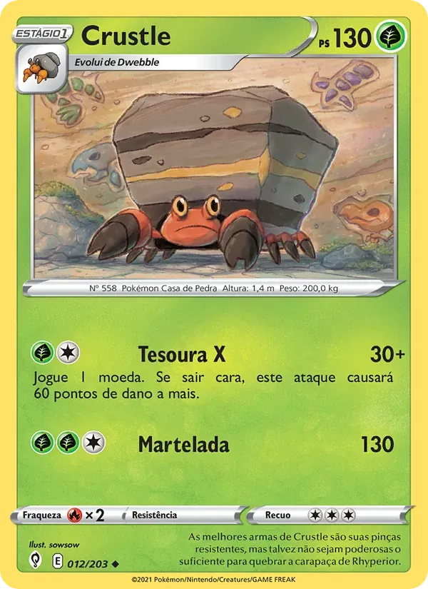 Crustle 12/203 Céus em Evolução