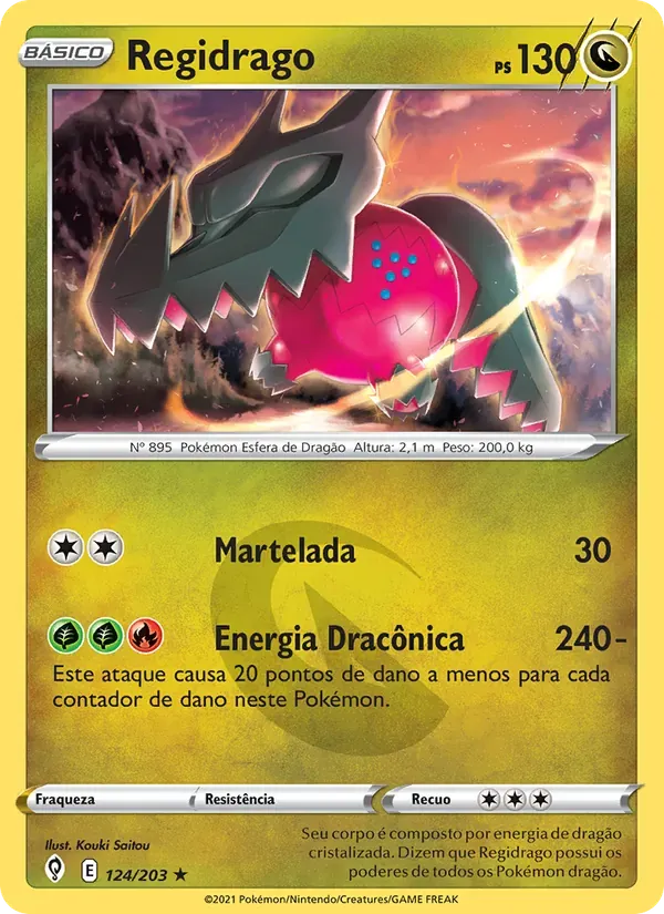 Regidrago 124/203 Céus em Evolução
