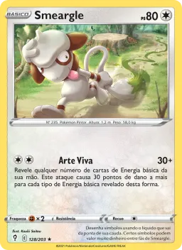 Smeargle 128 Céus em Evolução