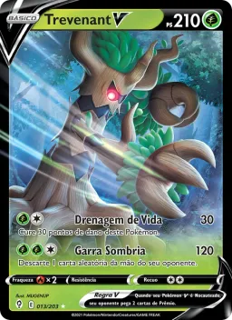 Trevenant V 13 Céus em Evolução