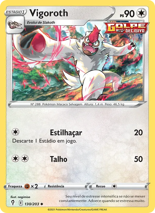 Vigoroth 130/203 Céus em Evolução