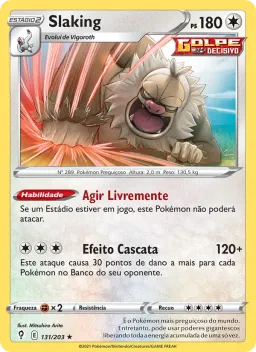 Slaking 131 Céus em Evolução