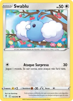 Swablu 132 Céus em Evolução