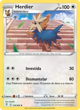 Herdier 134 Céus em Evolução