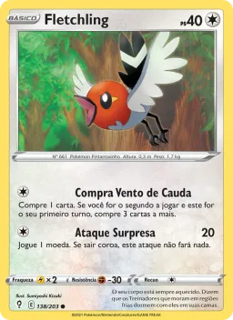 Fletchling 138 Céus em Evolução