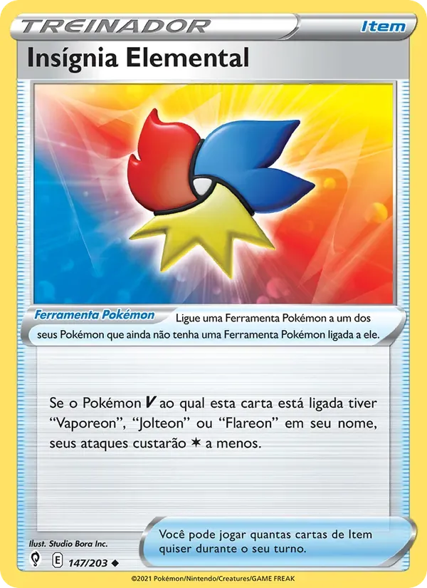 Insígnia Elemental 147/203 Céus em Evolução