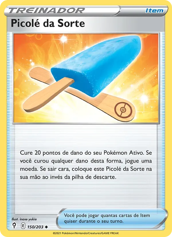 Picolé da Sorte 150/203 Céus em Evolução