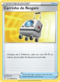 Carrinho de Resgate 154 Céus em Evolução
