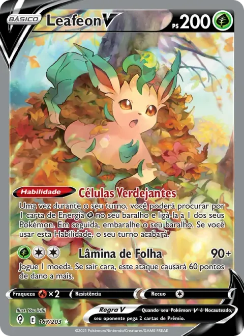 Leafeon V 167/203
