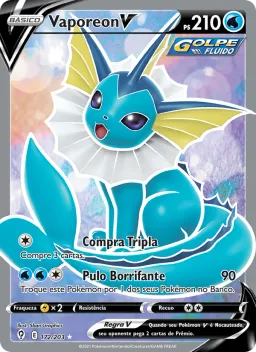 Vaporeon V 172 Céus em Evolução