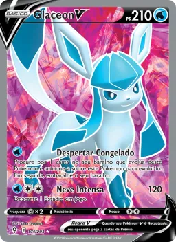 Glaceon V 174 Céus em Evolução