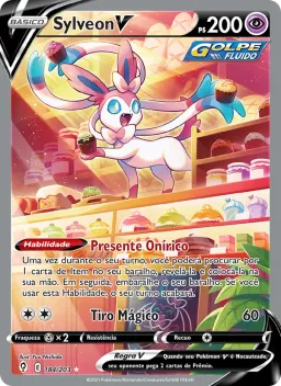 Sylveon V 184 Céus em Evolução