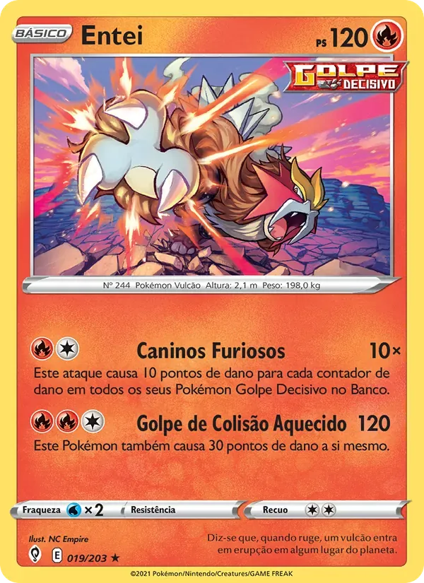 Entei 19/203 Céus em Evolução