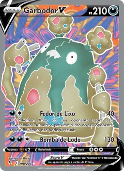 Garbodor V 190 Céus em Evolução