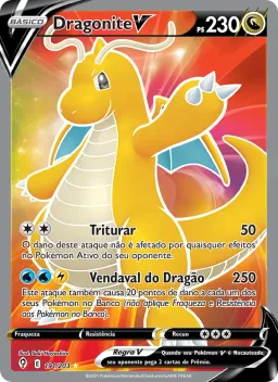 Dragonite V 191 Céus em Evolução