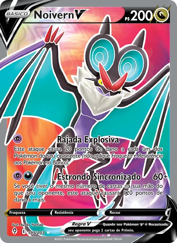 Noivern V 195/203 Céus em Evolução