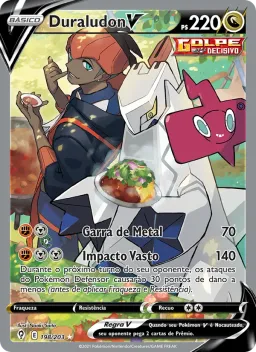 Duraludon V 198 Céus em Evolução