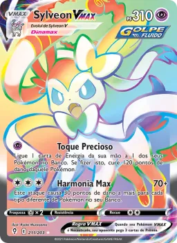 Sylveon VMAX 211 Céus em Evolução