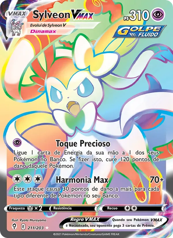 Sylveon VMAX 211/203 Céus em Evolução