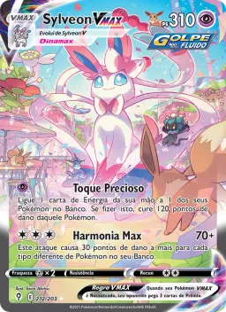Sylveon VMAX 212 Céus em Evolução