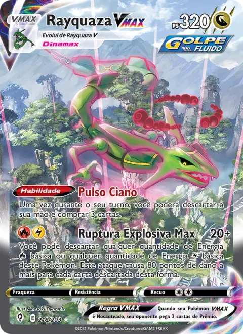 Rayquaza VMAX 218/203