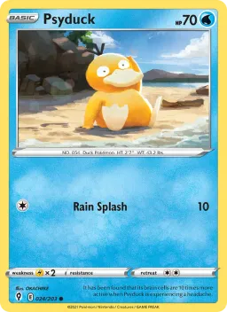 Psyduck 24 Céus em Evolução