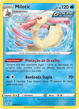 Milotic 38 Céus em Evolução