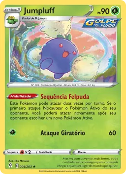 Jumpluff 4 Céus em Evolução