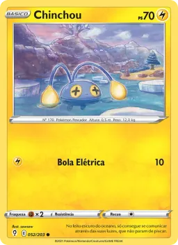 Chinchou 52 Céus em Evolução