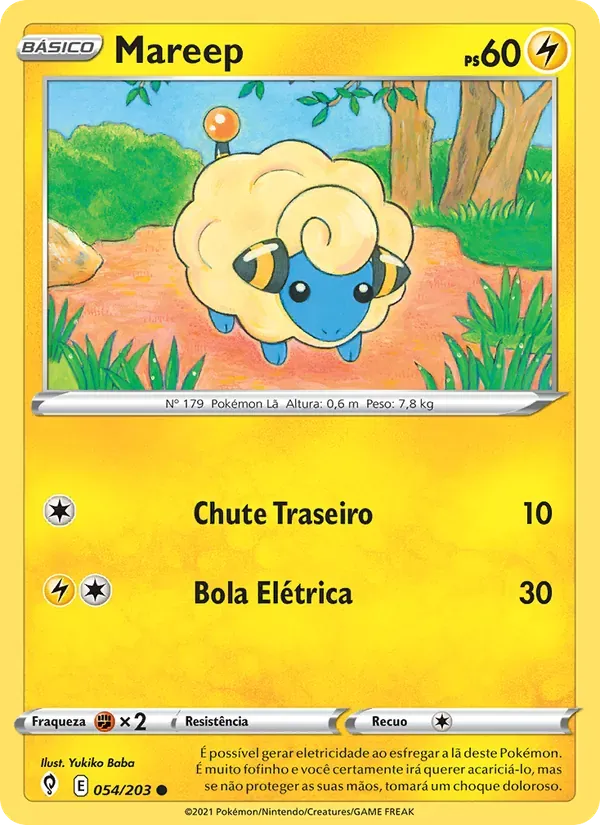 Mareep 54/203 Céus em Evolução