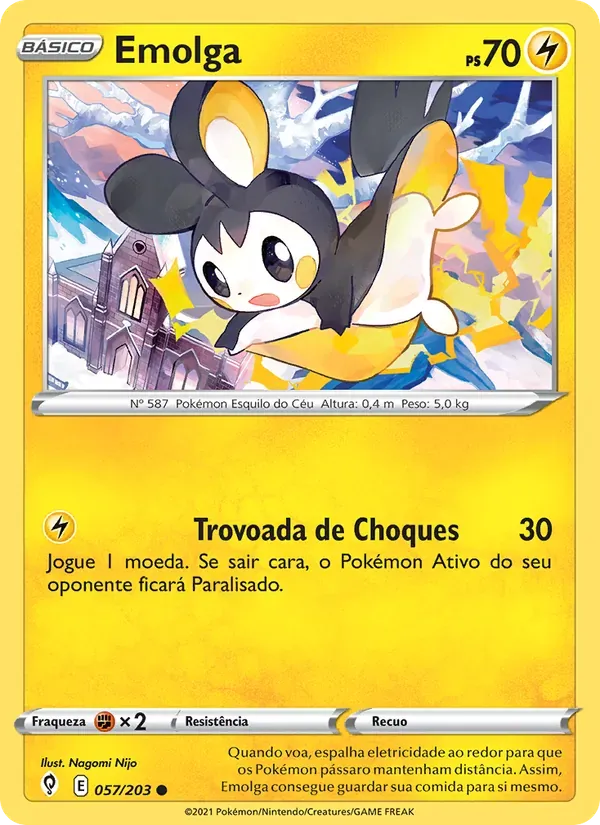 Emolga 57/203 Céus em Evolução